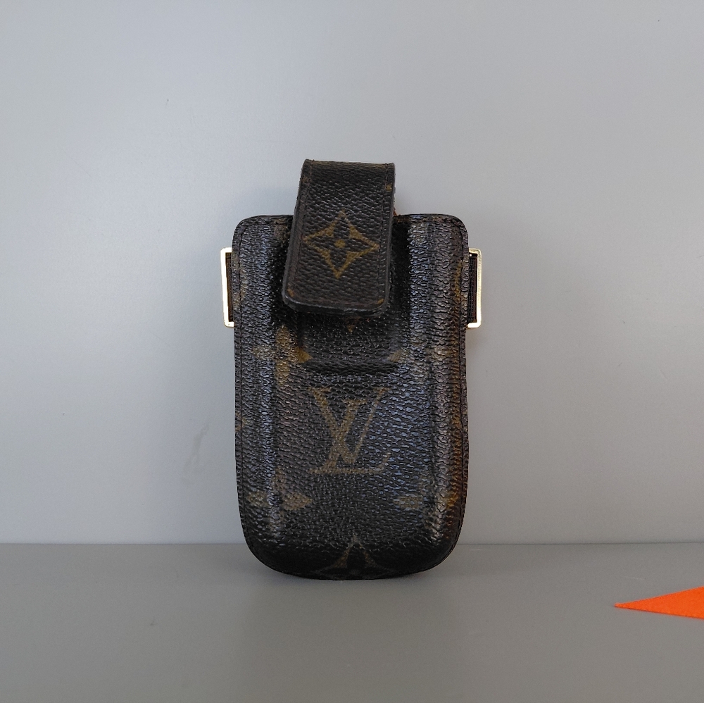Louis Vuitton Monogram Brown Phone Holster